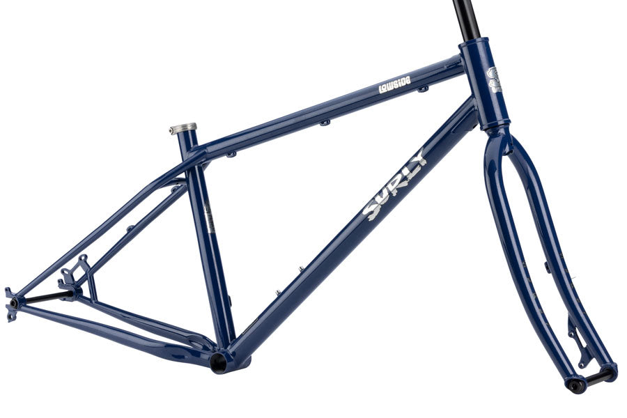 NEW Surly Lowside Mountain Frameset - 27.5", Steel, Blue Monday