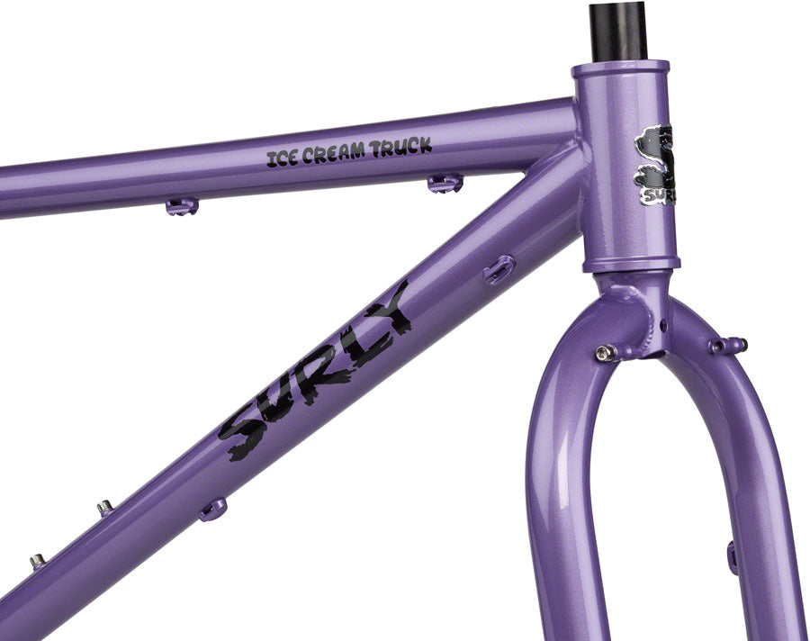 NEW Surly Ice Cream Truck Fat Bike Frameset - 26", Steel, Taro Milk Tea - Around the Cycle