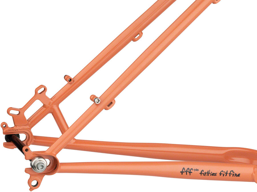 NEW Surly Karate Monkey Mountain Bike Frameset - 27.5/29", Steel, Peach Salmon Sundae