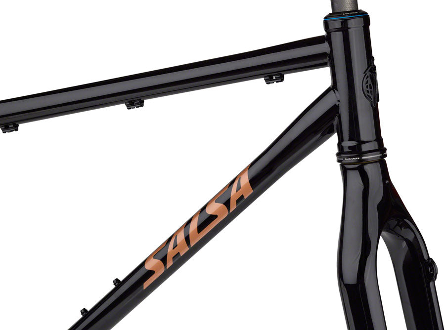 NEW Salsa Fargo Frameset - Black All-Road Frame - Around the Cycle