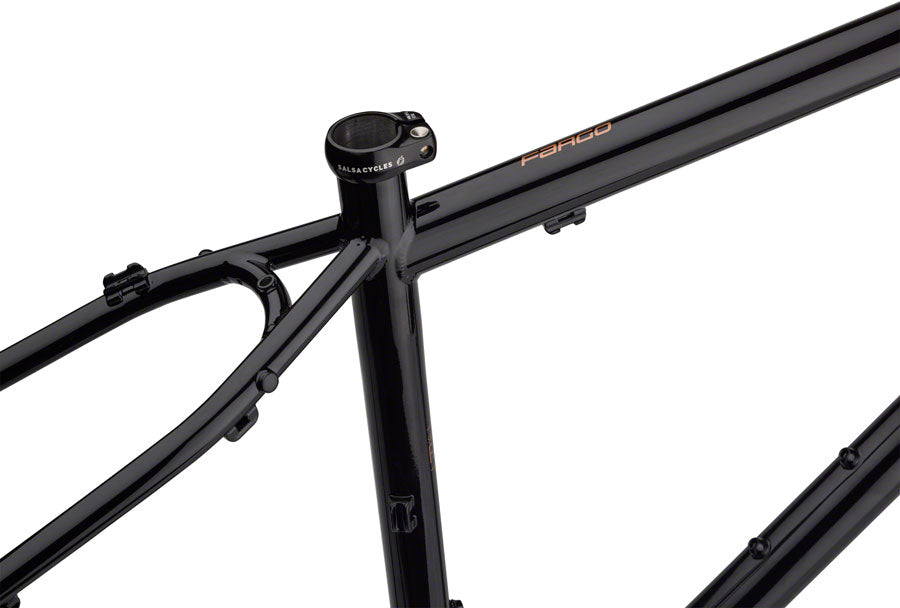 NEW Salsa Fargo Frameset - Black All-Road Frame - Around the Cycle
