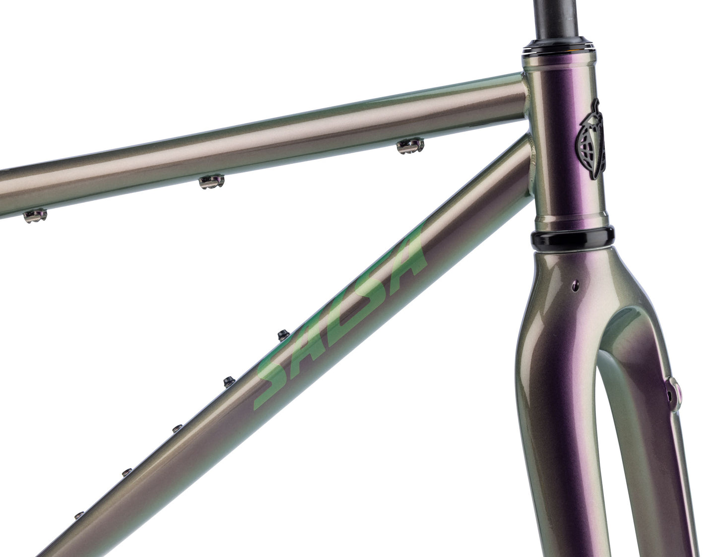 NEW Salsa Fargo 32 Frameset - 32", Steel, Pearl Orchid - Around the Cycle