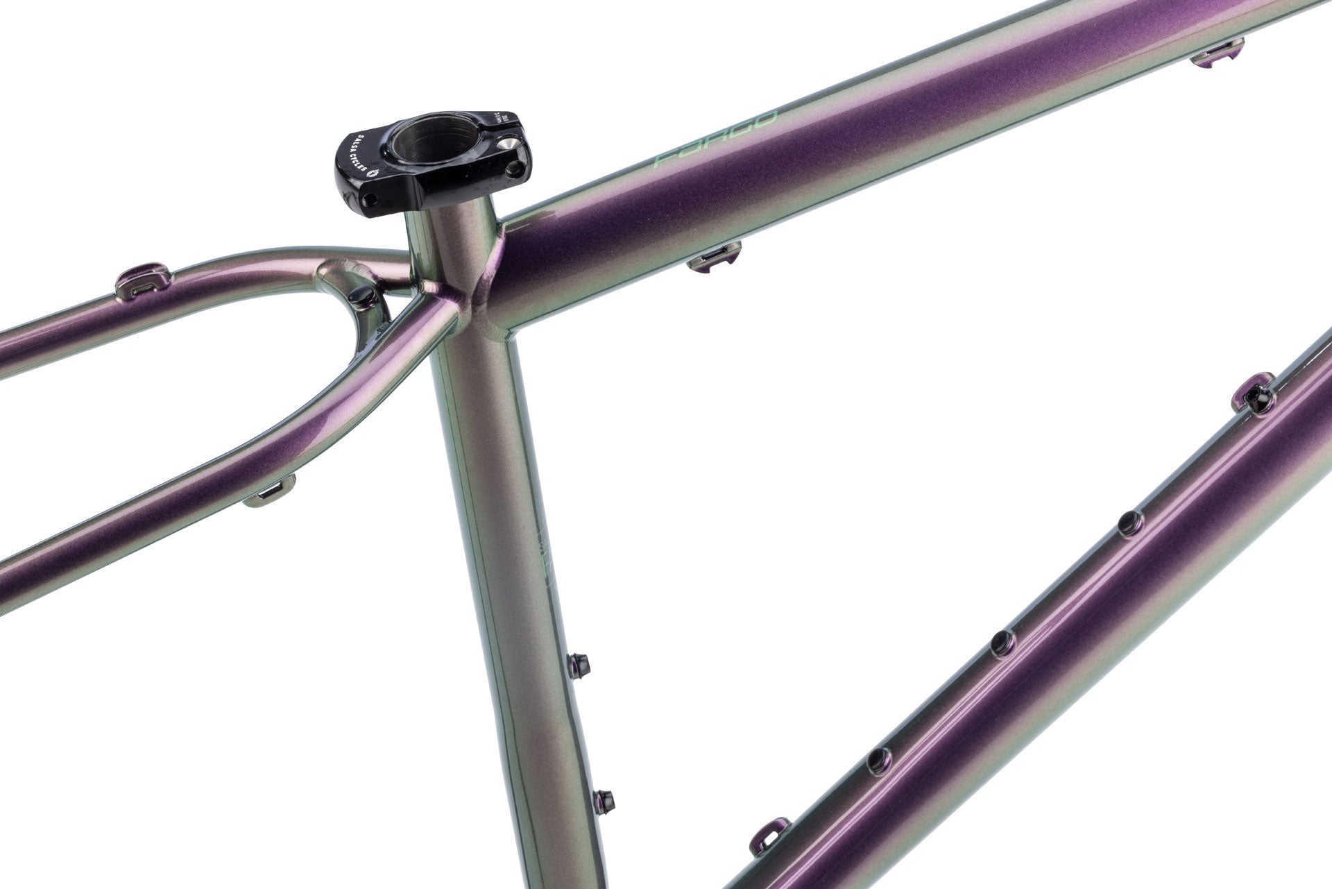 NEW Salsa Fargo 32 Frameset - 32", Steel, Pearl Orchid - Around the Cycle