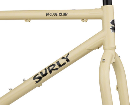 NEW Surly Bridge Club Gravel Touring Adventure Frameset - 27.5"/700c, Steel, Whipped Butter - Around the Cycle