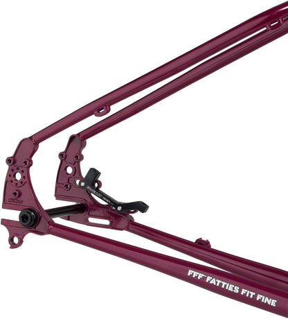 NEW Surly Ogre Adventure Bike Frameset - 29", Steel, Fermented Plum - Around the Cycle