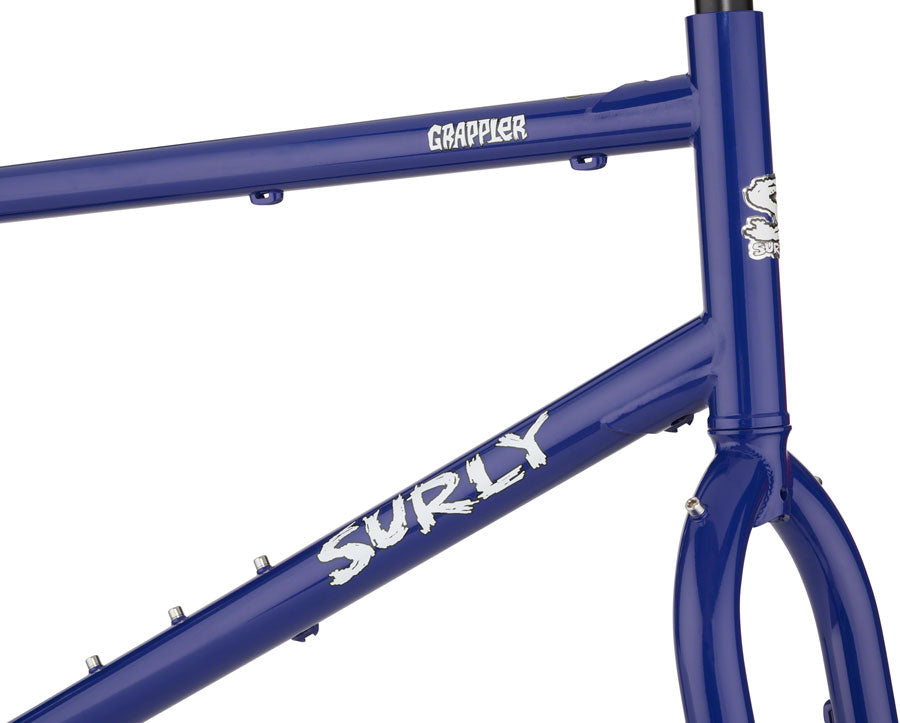 NEW Surly Grappler Gravel Bike Frameset - 27.5, Steel, Subterranean Homesick Blue - Around the Cycle
