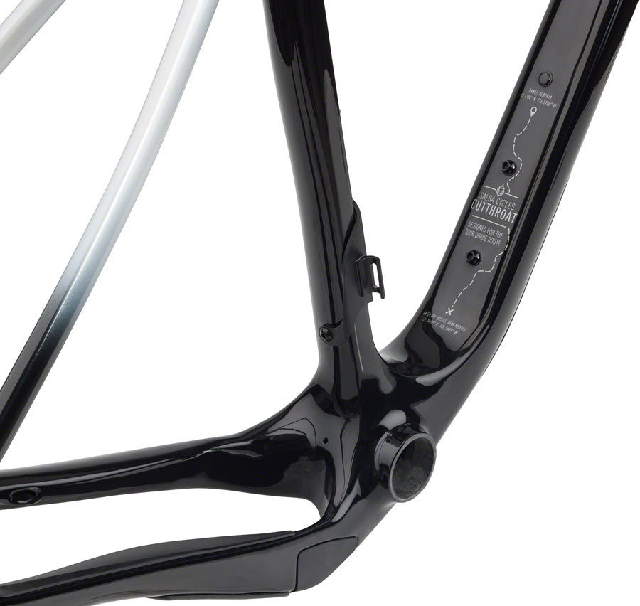 NEW Salsa Cutthroat C Frameset - Carbon Bikepacking Frame, Black - Around the Cycle