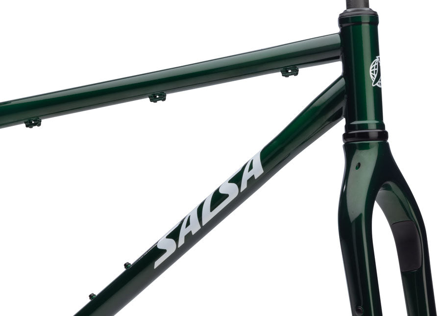 NEW Salsa Fargo Adventure / Bikepacking Frameset - 29", Steel, Peat Moss