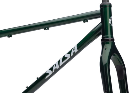 NEW Salsa Fargo Adventure / Bikepacking Frameset - 29", Steel, Peat Moss