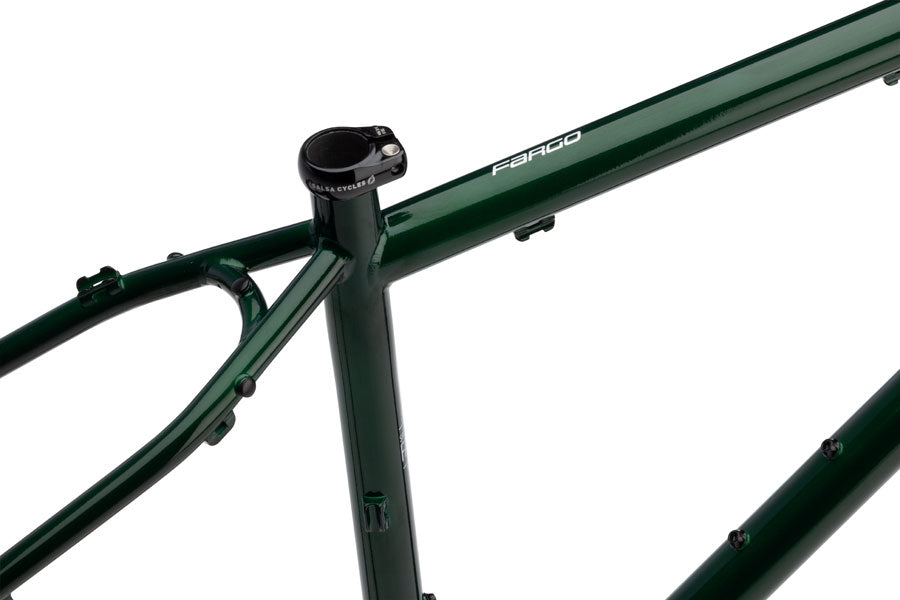 NEW Salsa Fargo Adventure / Bikepacking Frameset - 29", Steel, Peat Moss