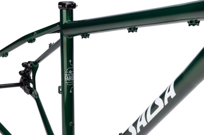 NEW Salsa Fargo Adventure / Bikepacking Frameset - 29", Steel, Peat Moss