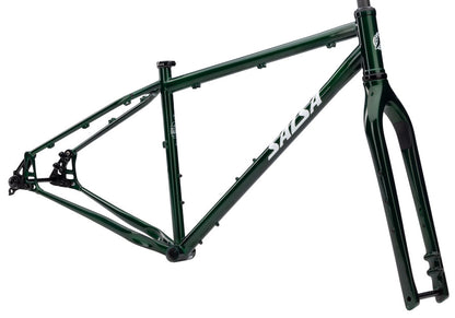NEW Salsa Fargo Adventure / Bikepacking Frameset - 29", Steel, Peat Moss
