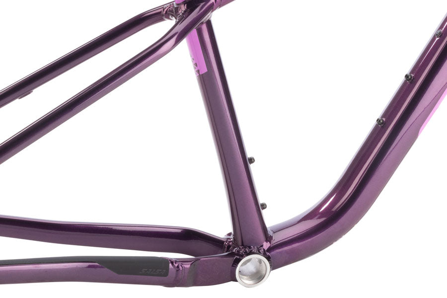 NEW Salsa Timberjack Mountain Bike Frame - 29/27.5", Aluminum, Deep Orchid, UDH