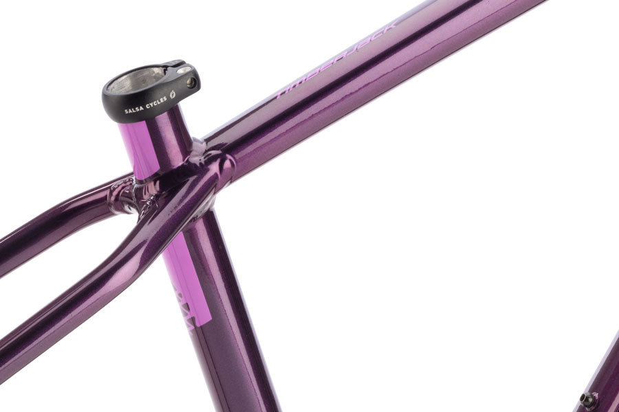 NEW Salsa Timberjack Mountain Bike Frame - 29/27.5", Aluminum, Deep Orchid, UDH