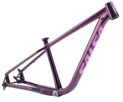 NEW Salsa Timberjack Mountain Bike Frame - 29/27.5", Aluminum, Deep Orchid, UDH
