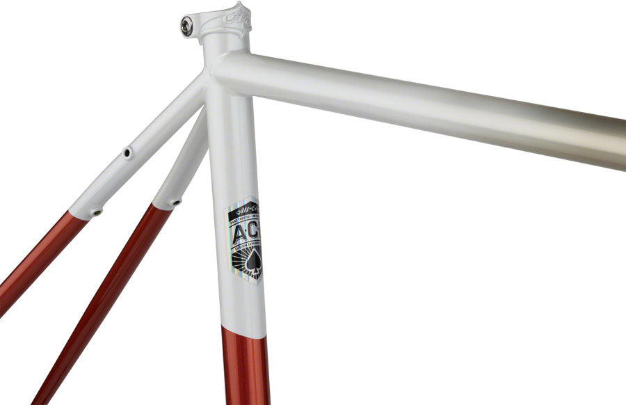 NEW All-City Cosmic Stallion All-Road Gravel Bike Frameset - 650b/700c, Steel, Toasted Marshmallow