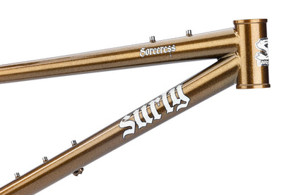 NEW Surly Sorceress Hardtail Mountain Frame - Steel, Hot Honey Bling