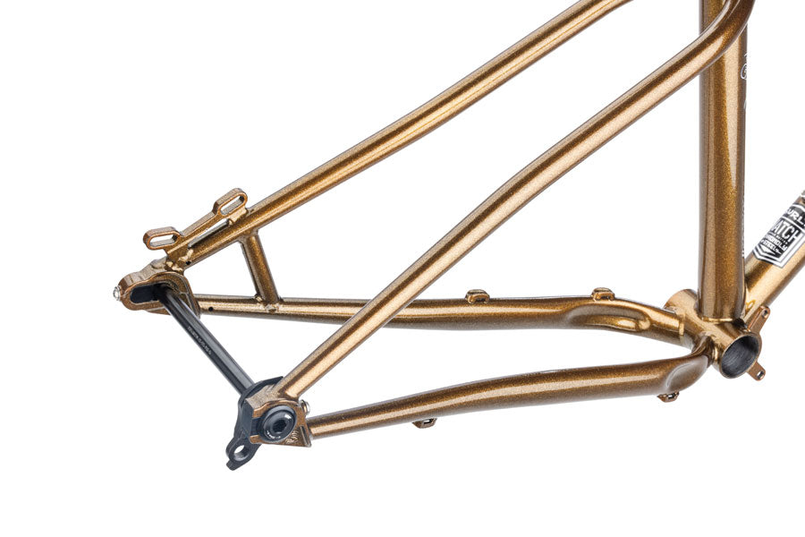 NEW Surly Sorceress Hardtail Mountain Frame - Steel, Hot Honey Bling