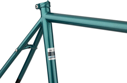 NEW All-City Super Professional Frameset - Night Jade City Gravel Bike Frame - Around the Cycle