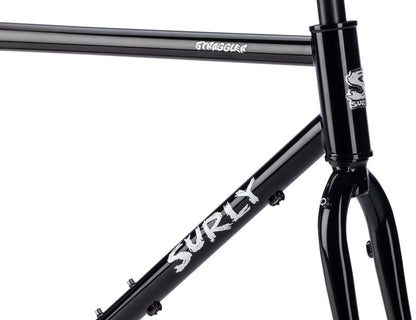 NEW Surly Straggler Steel Gravel Frameset - Hi Viz Black