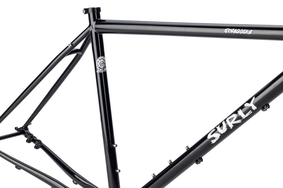 NEW Surly Straggler Steel Gravel Frameset - Hi Viz Black
