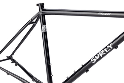 NEW Surly Straggler Steel Gravel Frameset - Hi Viz Black