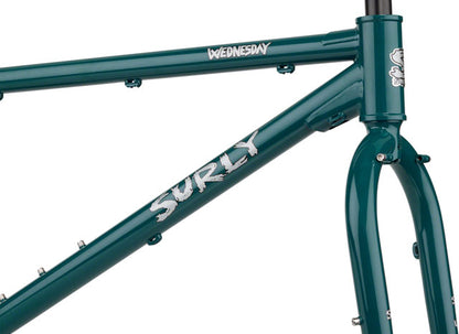 NEW Surly Wednesday Fat Bike Frameset - 26", Steel, OG Algae - Around the Cycle