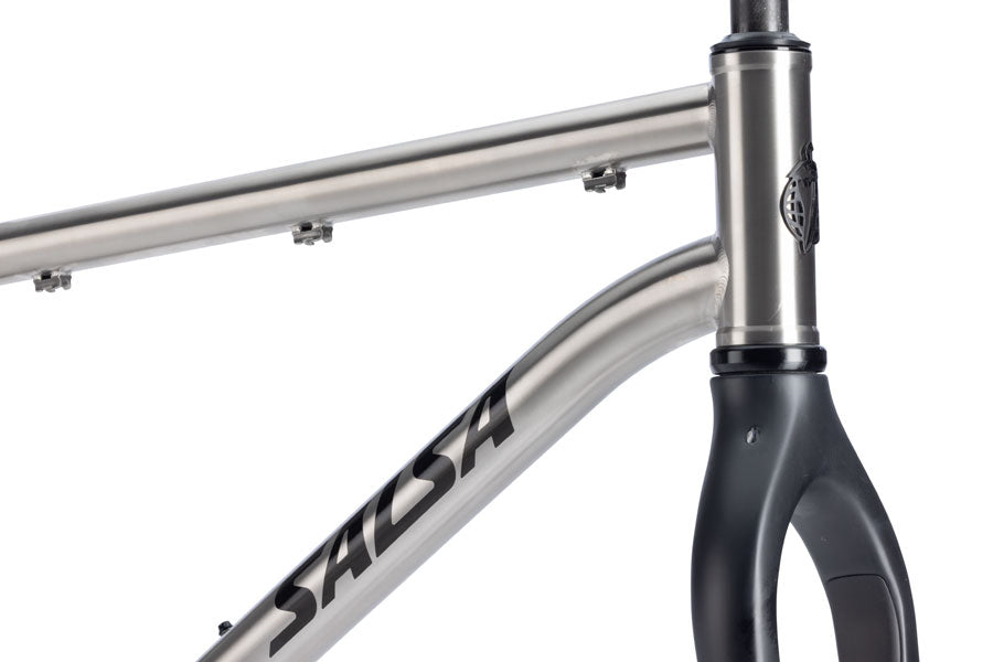 NEW Salsa Fargo Ti Adventure / Bikepacking Frameset - 29", Brushed Titanium
