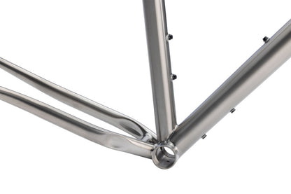 NEW Salsa Fargo Ti Adventure / Bikepacking Frameset - 29", Brushed Titanium
