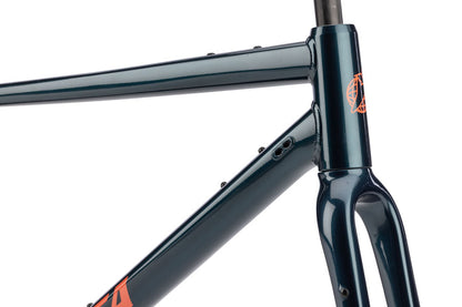 NEW Salsa Journeyer Drop Bar Gravel Frameset - Aluminum, Midnight Blue, 650b/700c