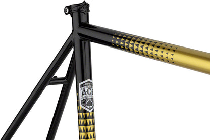 NEW All-City Zig Zag Frameset - 700c, Steel, Golden Leopard - Around the Cycle