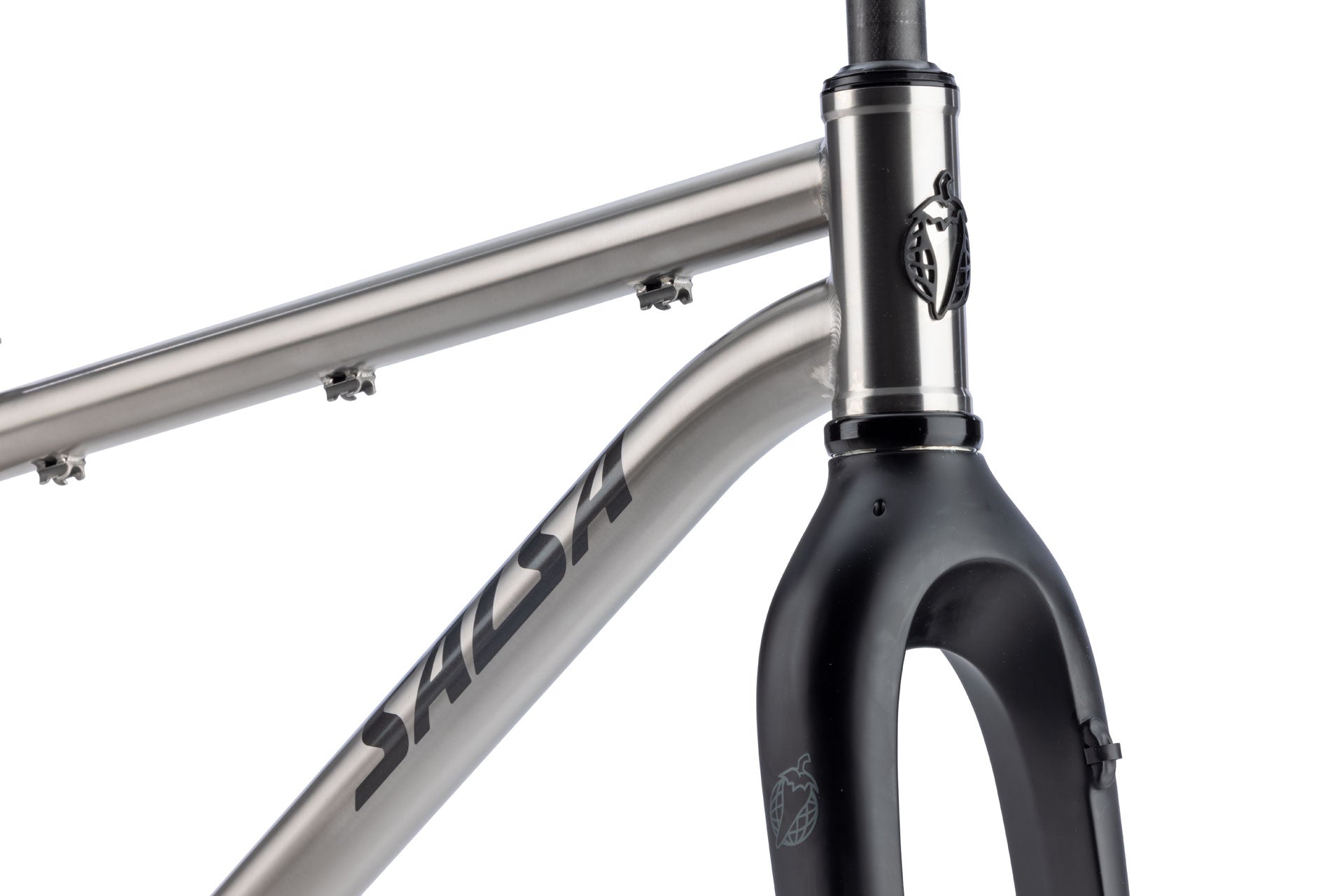 NEW Salsa Fargo 32 Ti Frameset - 32", Titanium, Brushed Titanium - Around the Cycle