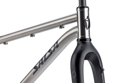 NEW Salsa Fargo 32 Ti Frameset - 32", Titanium, Brushed Titanium - Around the Cycle