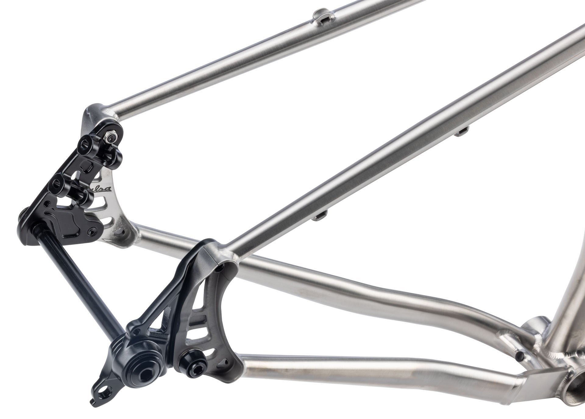 NEW Salsa Fargo 32 Ti Frameset - 32", Titanium, Brushed Titanium - Around the Cycle