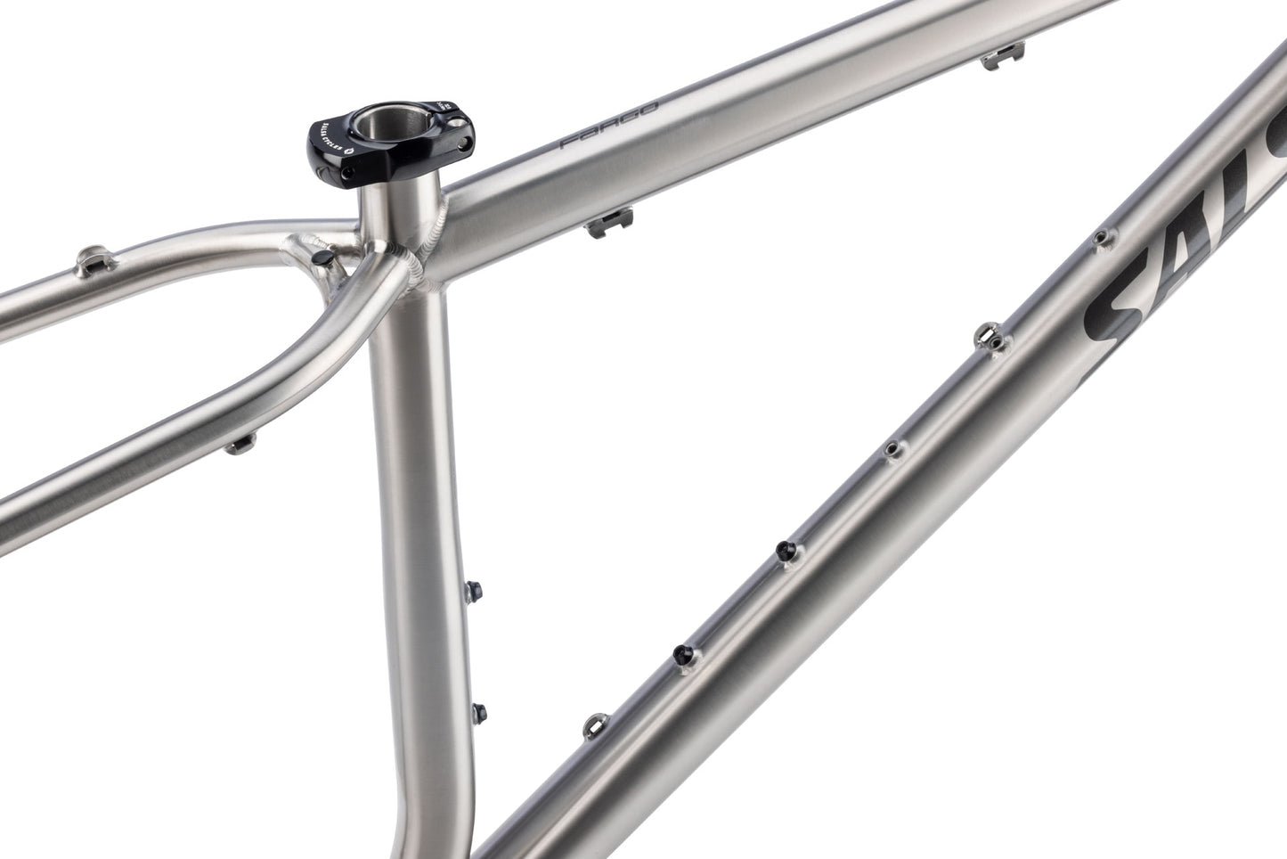 NEW Salsa Fargo 32 Ti Frameset - 32", Titanium, Brushed Titanium - Around the Cycle