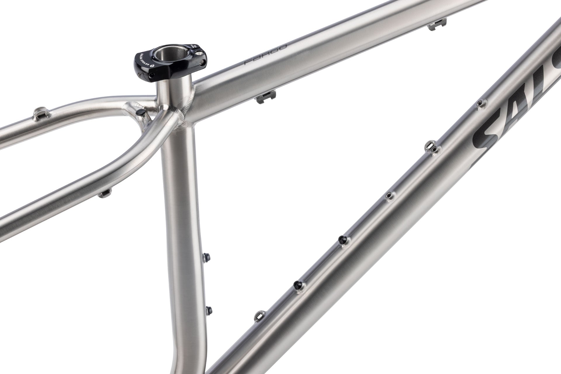 NEW Salsa Fargo 32 Ti Frameset - 32", Titanium, Brushed Titanium - Around the Cycle
