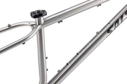 NEW Salsa Fargo 32 Ti Frameset - 32", Titanium, Brushed Titanium - Around the Cycle