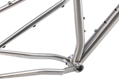 NEW Salsa Fargo 32 Ti Frameset - 32", Titanium, Brushed Titanium - Around the Cycle
