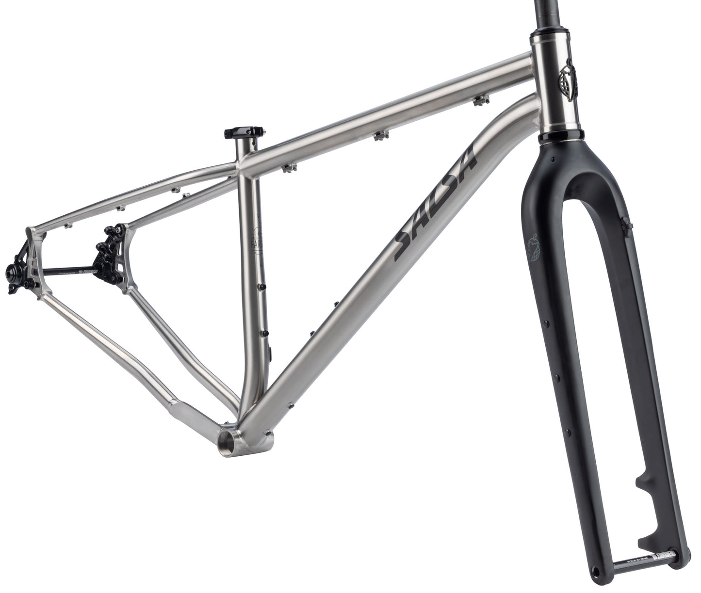 NEW Salsa Fargo 32 Ti Frameset - 32", Titanium, Brushed Titanium - Around the Cycle