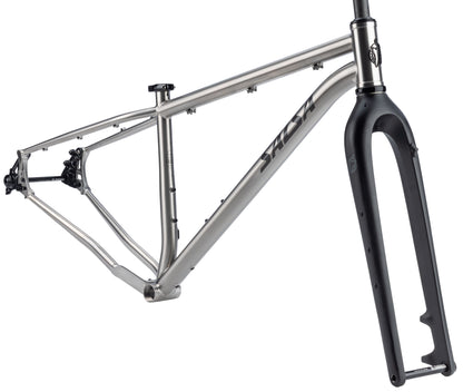 NEW Salsa Fargo 32 Ti Frameset - 32", Titanium, Brushed Titanium - Around the Cycle