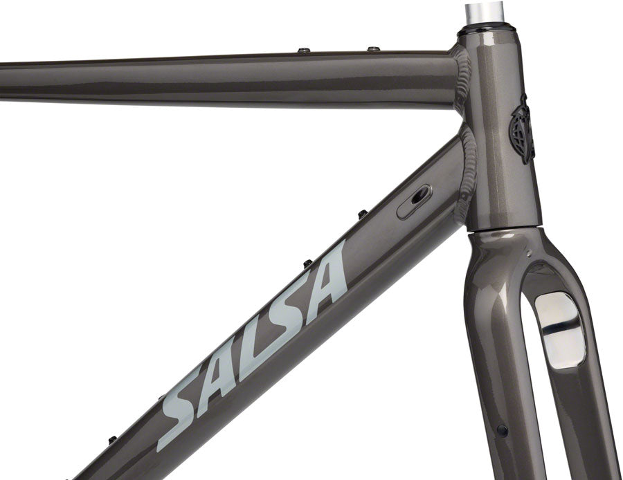 NEW Salsa Stormchaser - Metallic Black All-Road Frame - Around the Cycle