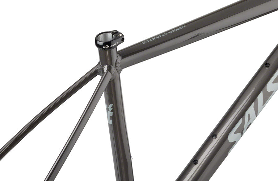 NEW Salsa Stormchaser - Metallic Black All-Road Frame - Around the Cycle