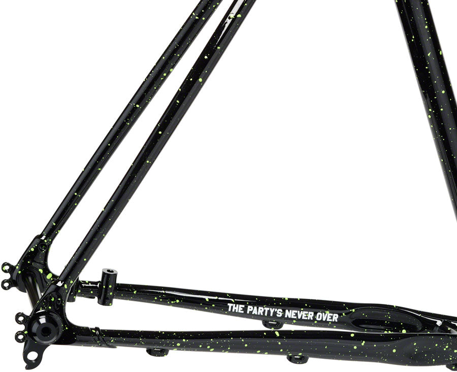 NEW All-City Gorilla Monsoon 650b/700c Steel Gravel Frameset, Slimer Lime - Around the Cycle