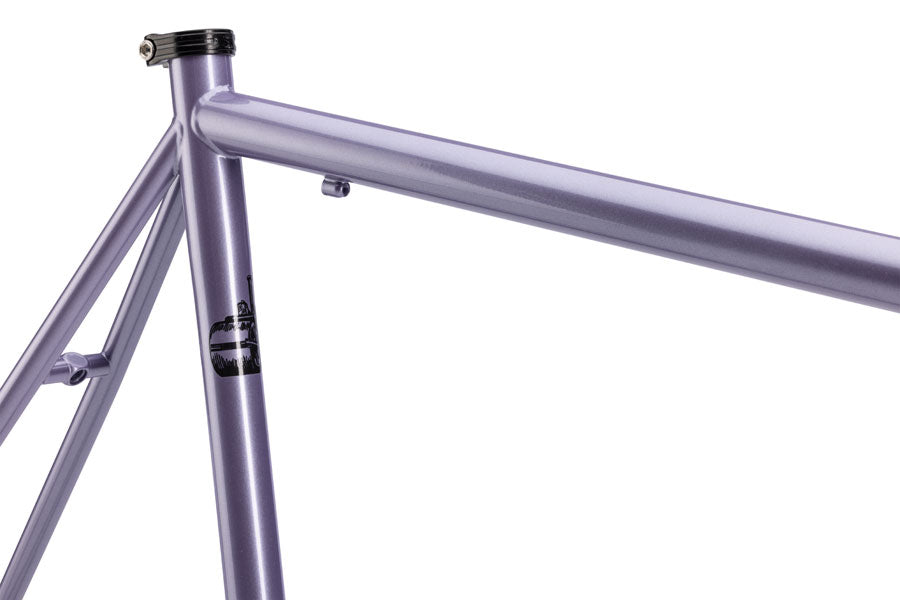 NEW Surly Steamroller Track / Fixed Gear Frameset - 700c, Steel, Anxious Lavender