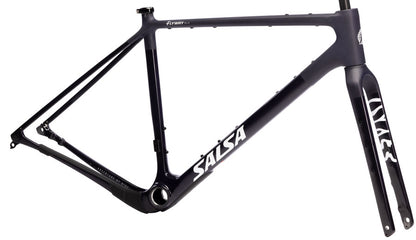 NEW Salsa Flyway C DLX Gravel / All-Road Frameset - 700c, Carbon, Midnight