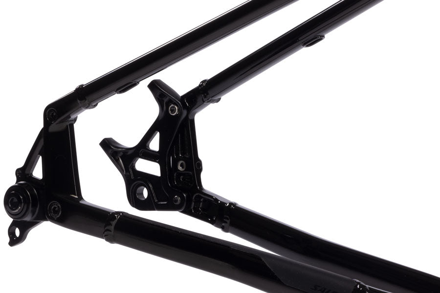 NEW Salsa Timberjack Mountain Bike Frame - 29/27.5", Aluminum, Black, UDH - Around the Cycle