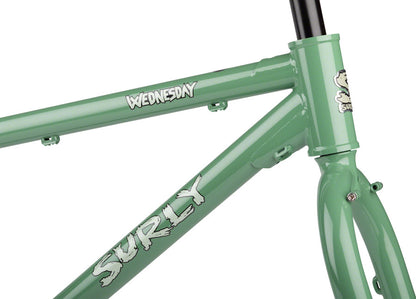 NEW Surly Wednesday Fat Bike Frameset - 26", Steel, Shangri-La Green