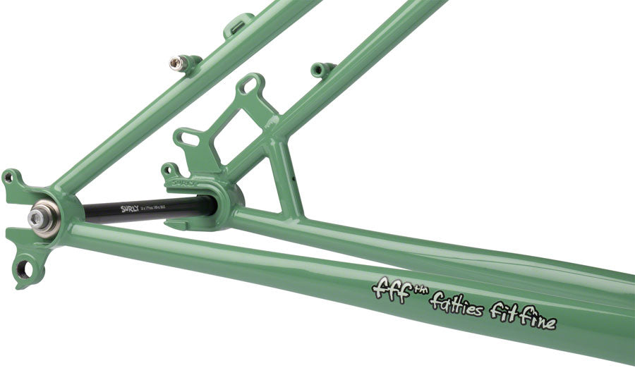 NEW Surly Wednesday Fat Bike Frameset - 26", Steel, Shangri-La Green
