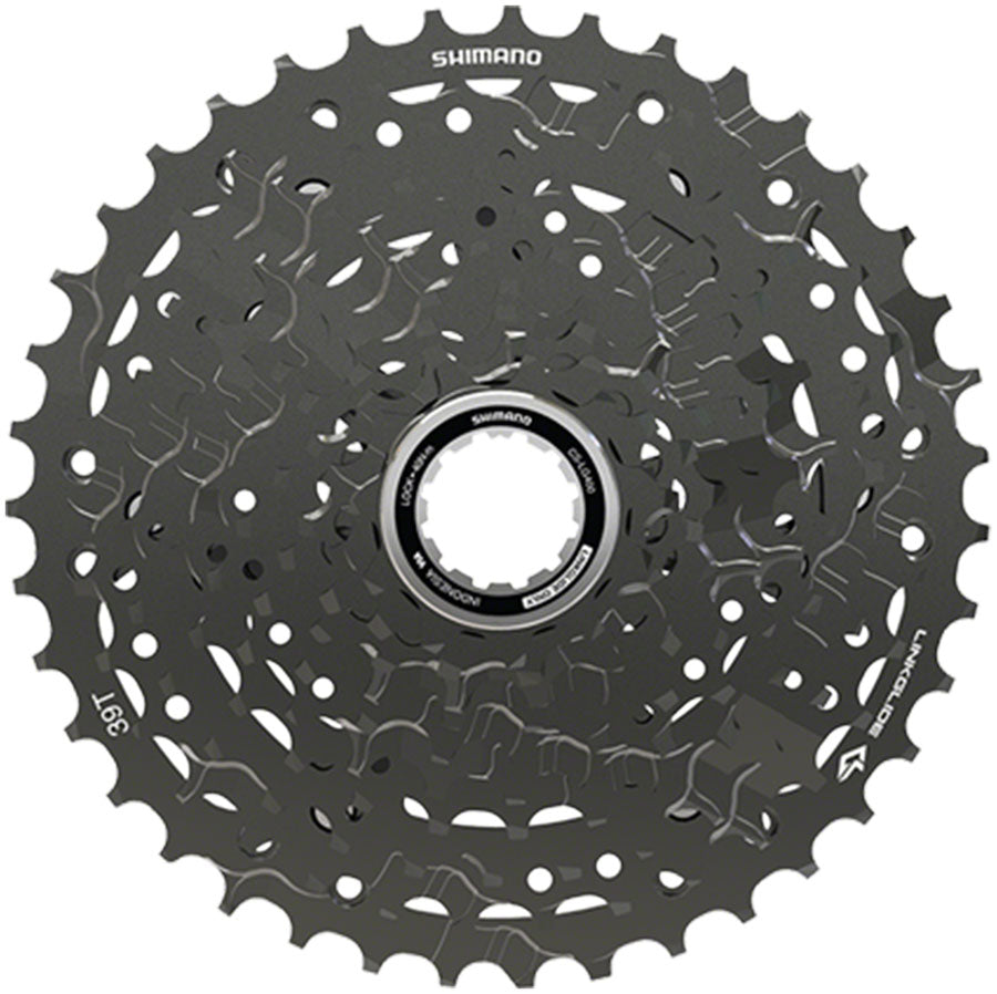 NEW Shimano CUES CS-LG400-10 Cassette - 10-Speed, LINKGLIDE, Black - Around the Cycle