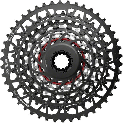 NEW SRAM RED XPLR XG-1391 Cassette - 13-Speed, 10-46t, For XDR Driver, Black/Silver, E1 - Around the Cycle